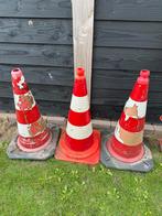 3x verkeers pionnen met zware voet, Doe-het-zelf en Verbouw, Ophalen, Zo goed als nieuw