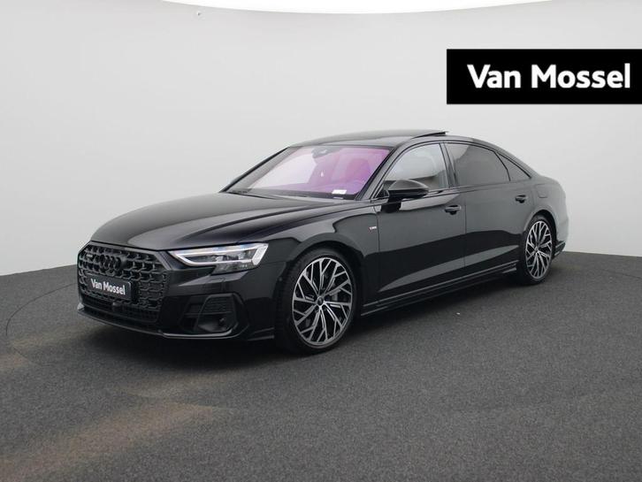 Audi A8 60 TFSI e quattro Lang 462 PK | S-line l Adaptive Cr, Auto's, Audi, Bedrijf, Te koop, A8, 360° camera, 4x4, ABS, Achteruitrijcamera