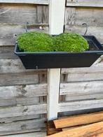 Balkonbak, Tuin en Terras, Bloembakken en Plantenbakken, Kunststof, Gebruikt, Minder dan 30 cm, Balkon