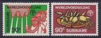 Suriname 425/6 postfris Wereld voedsel dag 1984, Ophalen of Verzenden, Postfris