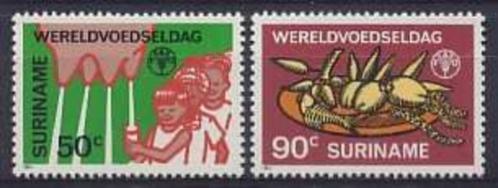 Suriname 425/6 postfris Wereld voedsel dag 1984, Postzegels en Munten, Postzegels | Suriname, Postfris, Ophalen of Verzenden