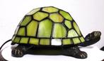 Tiffany Schildpad Tortoise Green Vintage glas brons😍✨😎👌, Antiek en Kunst, Antiek | Lampen, Ophalen of Verzenden
