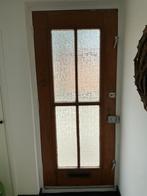 Voordeur, Doe-het-zelf en Verbouw, Deuren en Horren, Ophalen of Verzenden, Gebruikt, Hout