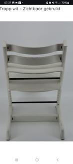 TRIPTRAP  kinderstoep wit, Kinderen en Baby's, Kinderstoelen, Ophalen, Zo goed als nieuw, Meegroeistoel, Stoelverkleiner