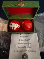 Nieuwe qigong ballen/ meridiaankogels rood met olifant, Ophalen of Verzenden, Nieuw, Overige typen