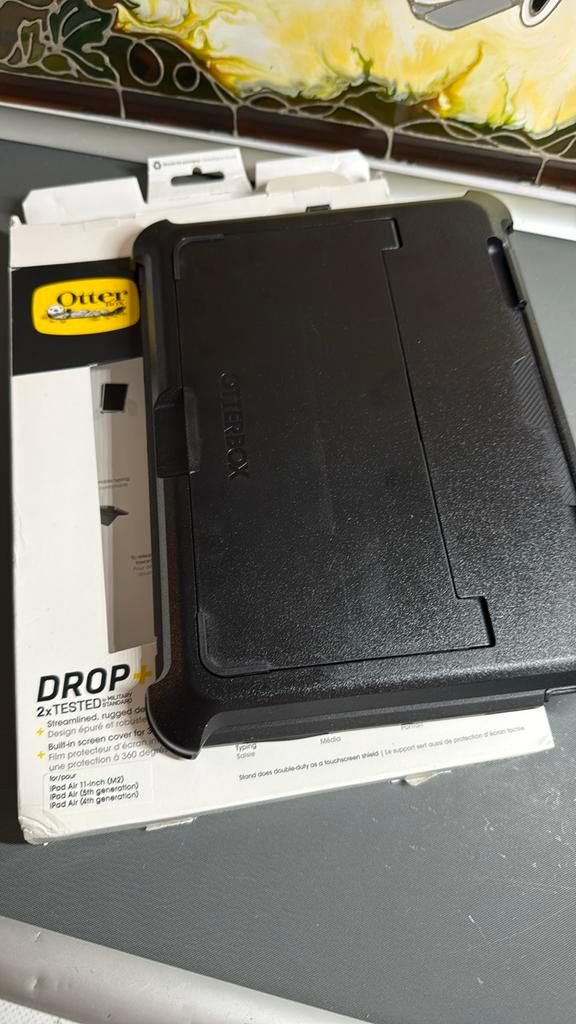Otterbox iPad Air 11-inch 4th & 5th Defender Case, Computers en Software, Tablet-hoezen, Nieuw, Bescherming voor- en achterkant