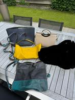 Handtas tassen merken o.a. guess, calvin klein, cabs, Ophalen of Verzenden, Zo goed als nieuw, Zwart, Handtas