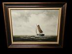 Marine. Gesigneerd, Antiek en Kunst, Kunst | Schilderijen | Klassiek, Ophalen of Verzenden