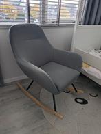Jysk Nebel Schommelstoel - Lichtblauw/Grijs, Huis en Inrichting, Fauteuils, Ophalen, 75 tot 100 cm, Zo goed als nieuw, 50 tot 75 cm