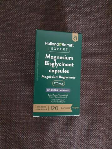 Magnesium Bisglycinaat capsules - gesloten verpakking  beschikbaar voor biedingen