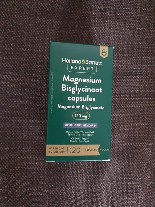 Magnesium Bisglycinaat capsules - gesloten verpakking, Sport en Fitness, Gezondheidsproducten en Wellness, Nieuw, Overige typen