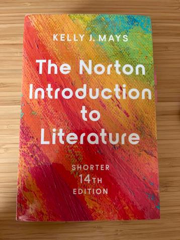 The Norton Introduction to Literature - Shorter 14th edition beschikbaar voor biedingen