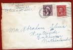 Envelop uit Chicago naar Enkhuizen (Abr. Sluis) - 1933 (?), Postzegels en Munten, Ophalen of Verzenden, Envelop
