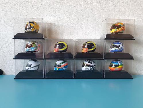 Minichamps Valentino Rossi 10x Helmen 1:8 Helm, Verzamelen, Poppetjes en Figuurtjes, Nieuw, Ophalen of Verzenden