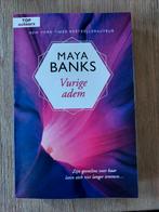 Maya Banks, Vurige adem. Erotisch verhaal., Boeken, Ophalen of Verzenden, Zo goed als nieuw