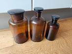 Oude Apotheker flessen, Antiek en Kunst, Antiek | Glas en Kristal, Ophalen of Verzenden