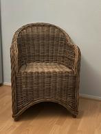 Te koop, 2 mooie rieten stoelen, Ophalen, Zo goed als nieuw, Bruin, Twee