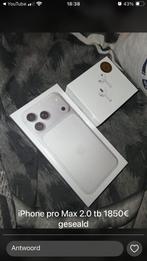 2x iPhone 17 Pro Max 2TB - Nieuw & Geseald!, Telecommunicatie, Mobiele telefoons | Apple iPhone, Ophalen of Verzenden, Zonder abonnement