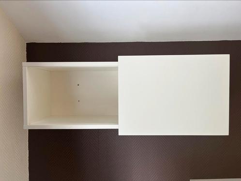 IKEA Brimnes 160x200 met hoofbord en kastjes, Huis en Inrichting, Slaapkamer | Bedden, Gebruikt, Tweepersoons, 160 cm, 200 cm