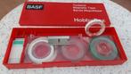 BASF Bandrecorder plakset mt aan en afloopdatum,plaktape enz, Ophalen of Verzenden