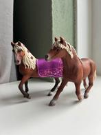 SCHLEICH - PASO FINO HENGST & HAFLINGER HENGST, Ophalen of Verzenden, Zo goed als nieuw