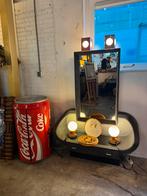 Space age retro vintage kapmeubel met spiegel, Ophalen, Huis en Inrichting