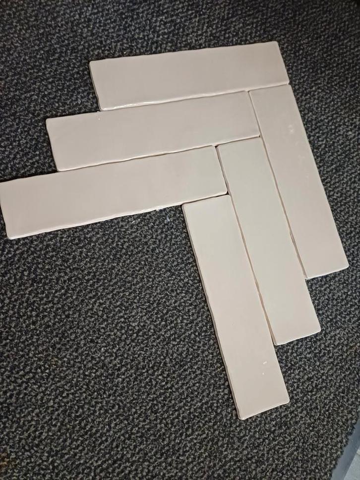 Tegels Estudio Camden Toffee Glossy, Doe-het-zelf en Verbouw, Kratten en Dozen, Nieuw, Doos, Minder dan 50 cm, Minder dan 35 cm