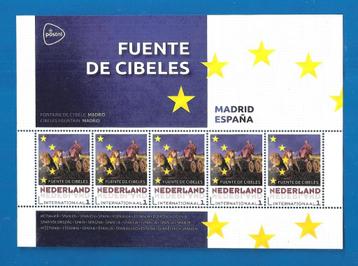 Pers. Postzegelvel Europa Fuente de Sibelus Madrid, Spanje  beschikbaar voor biedingen