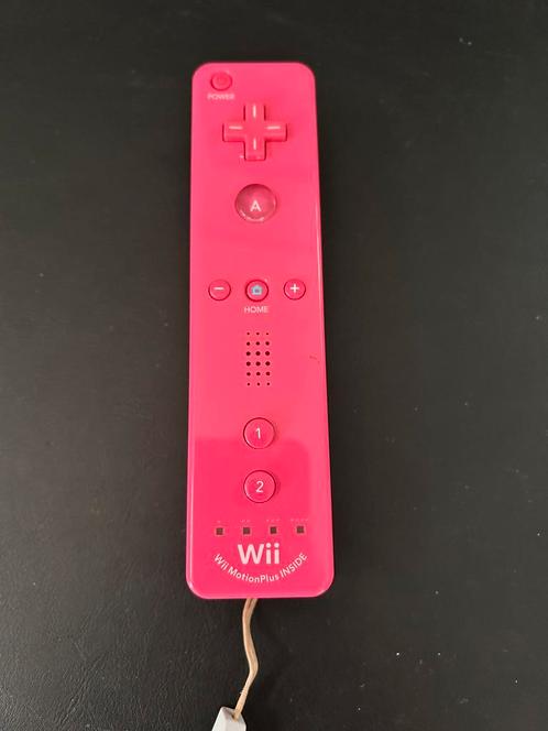 Nintendo Wii roze controller, Spelcomputers en Games, Games | Nintendo Wii, Gebruikt, 1 speler, Vanaf 3 jaar, Ophalen of Verzenden