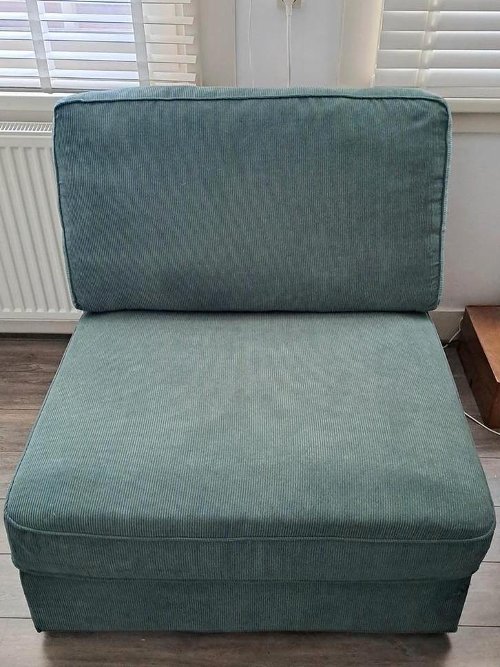 IKEA slaapbank / stoel, type KIVIK, Huis en Inrichting, Slaapkamer | Slaapbanken, Zo goed als nieuw, Eenpersoons, Ophalen