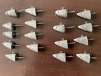 Screw in Jigkoppen | Loodkoppen, Watersport en Boten, Hengelsport | Roofvissen, Ophalen of Verzenden, Nieuw, Dobber of Lood