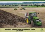 Fo12 folder John Deere tractoren serie 6030 ( Franse tekst ), Ophalen of Verzenden, Zo goed als nieuw, Folder