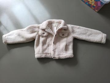 Wit teddy jasje kort van Mango maat XS S beschikbaar voor biedingen
