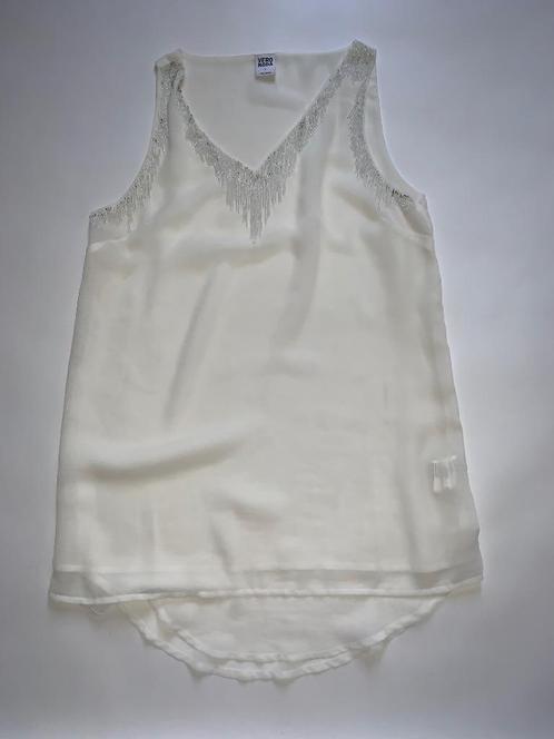 witte top / tuniek van VERO MODA M/L in ~~nieuw~~ staat, Kleding | Dames, Tops, Zo goed als nieuw, Maat 38/40 (M), Wit, Zonder mouw