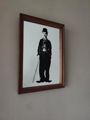 Spiegel - Charlie chaplin beschikbaar voor biedingen