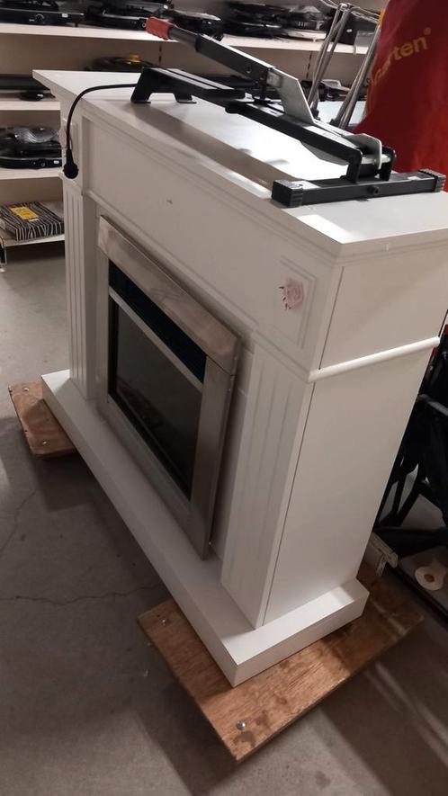 Elektrische haard met ombouw, Huis en Inrichting, Haarden, Gebruikt, Elektrische haard, Ophalen