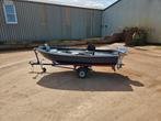 Mooie complete visboot met trailer., Watersport en Boten, Benzine, Buitenboordmotor, Polyester, Gebruikt