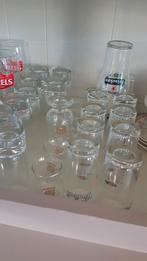 Glazen, bierglazen, borrelglazen, Verzamelen, Glas en Borrelglaasjes, Ophalen of Verzenden, Zo goed als nieuw, Bierglas