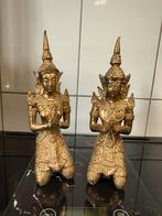 Vintage Thaise Bronzen Beelden, Ophalen of Verzenden