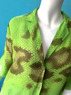 Sunflair doorknoopjurk groen/blauw maat 40, Kleding | Dames, Maat 38/40 (M), Verzenden, Sunflair, Gedragen