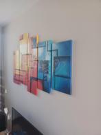 Modern schilderij ( 5 luik), Ophalen, 125 cm of meer, Zo goed als nieuw, Schilderij
