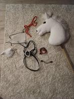 Hobbyhorse wit met bruine stippen, Hobby en Vrije tijd, Overige Hobby en Vrije tijd, Ophalen, Nieuw