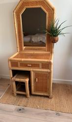 Rotan kaptafel, Ophalen, Zo goed als nieuw, 50 tot 100 cm, Minder dan 100 cm