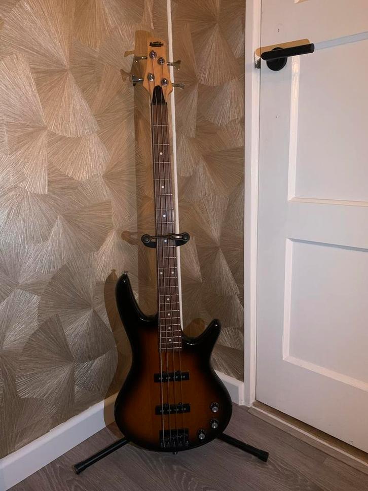 Ibanez GSR 180 Basgitaar Complete Set, Muziek en Instrumenten, Snaarinstrumenten | Gitaren | Bas, Gebruikt, Elektrisch, Ophalen of Verzenden