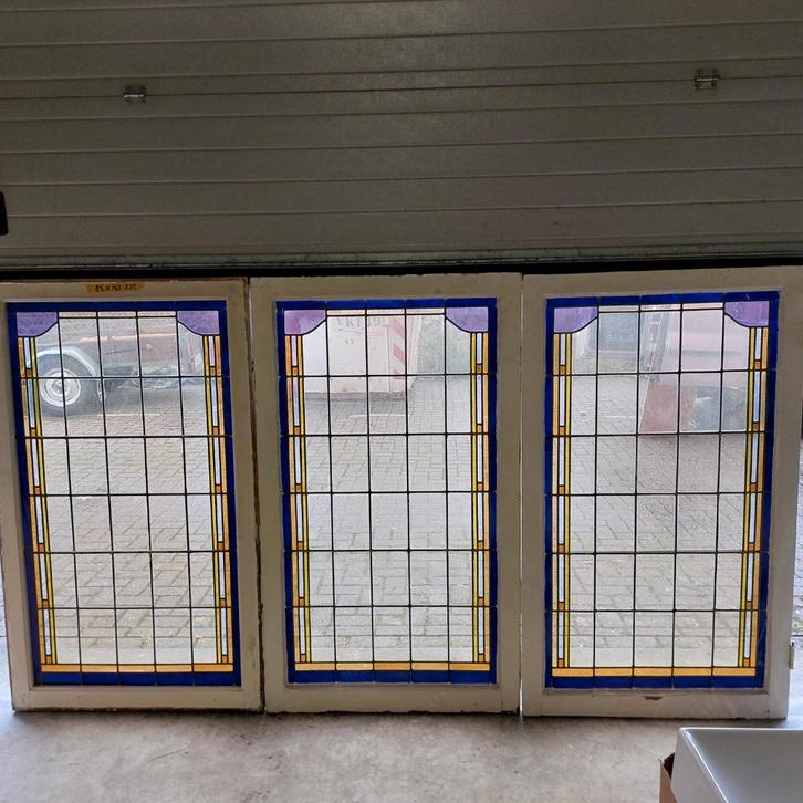 Glas in lood, Antiek en Kunst, Antiek | Glas en Kristal, Ophalen