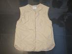 Bershka Bodywarmer Maat XS, Kleding | Dames, Bodywarmers, Ophalen of Verzenden, Zo goed als nieuw, Maat 34 (XS) of kleiner, Beige
