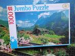 Jumbo puzzel 'Grindelwald  Berner Oberland Schweiz', Ophalen, 500 t/m 1500 stukjes, Zo goed als nieuw, Legpuzzel
