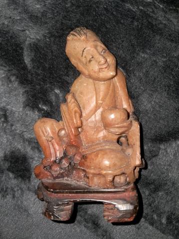 Chinese soapstone/speksteen.  beschikbaar voor biedingen