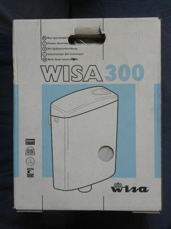 Stortbak wit Wisa 300 Manhattan m spoelonderbreking NIEUW, Doe-het-zelf en Verbouw, Sanitair, Nieuw, Toilet, Ophalen of Verzenden