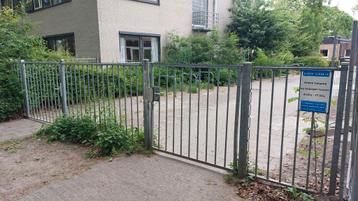 Hekwerk heras hek spijlen poort hek werk 147cm hoog 15 meter beschikbaar voor biedingen